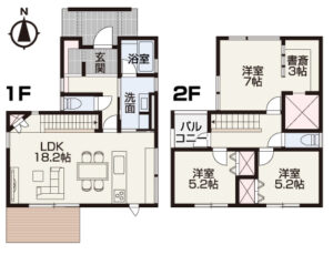 倉敷市笹沖　建売住宅　4770万円　イシンホーム